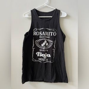 ⭐️Men’s Rosarito Black Tank Top from Mexico